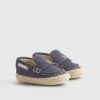 Baby Boys Blue Espadrille Loafers