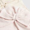 Baby Girls Pink Floral Bow Turban Pack Of 2