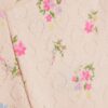 Baby Girls Pink Pointelle Floral Romper Set