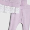 Baby Girls Purple Beautiful Sweatshirt Set