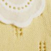 Baby Girls Yellow Broderie Daisy Knit Top Set