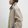 Beige Belted Trench Coat