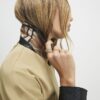 Beige Cocoon Sleeve Collar Trench Coat