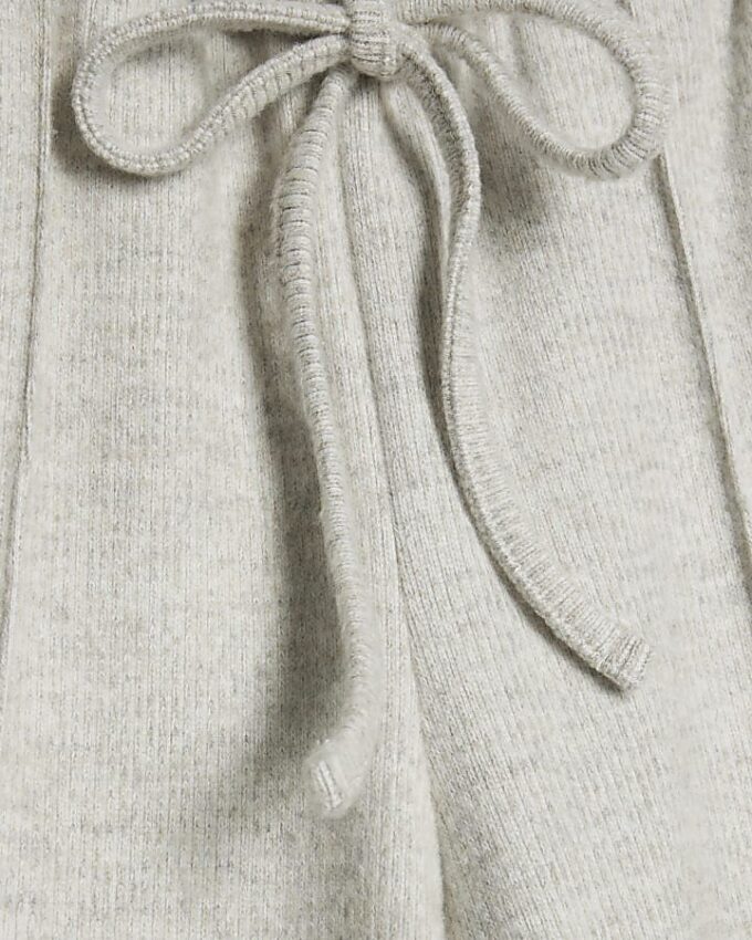 Beige Cosy Balloon Leg Joggers