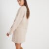 Beige Cosy Button Through Cardigan