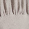 Beige Cosy Long Sleeve Ruched Mini Dress
