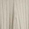 Beige Cosy Wide Leg Ribbed Trousers
