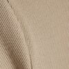 Beige Fitted Ribbed T-shirt