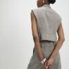 Beige Flecked Waistcoat