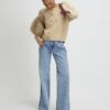 Beige Happy Conversational Cardigan