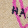 Beige Happy Conversational Cardigan