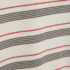Beige Knitted Stripe T-Shirt