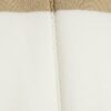 Beige Knitted Striped Short Sleeve Top