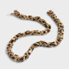 Beige Leopard Sunglasses Chain