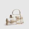 Beige Monogram Mini Tote Bag Bundle