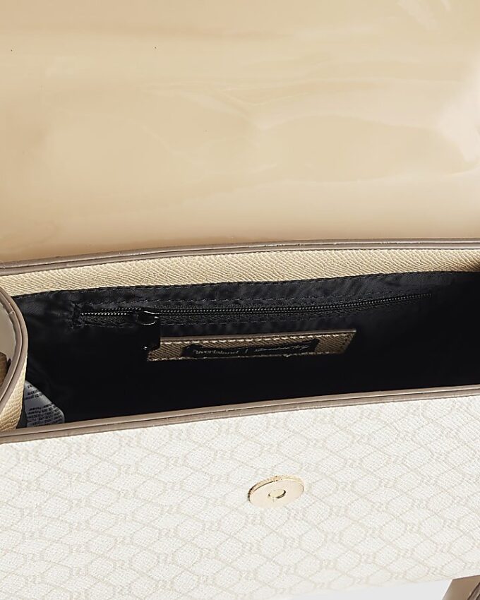 Beige Monogram Mini Tote Bag Bundle