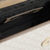 Beige Monogram Panelled Mini Tote Bag