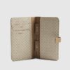 Beige Monogram Travel Wallet