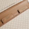 Beige Monogram Travel Wallet