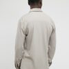 Beige Muscle Fit Pique Casual Shirt