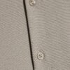 Beige Muscle Fit Pique Casual Shirt