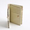 Beige Panelled Monogram Purse