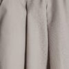 Beige Poplin Barrel Leg Trousers