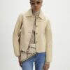 Beige Premium Suede Jacket