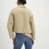 Beige Premium Suede Jacket