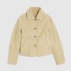 Beige Premium Suede Jacket