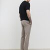 Beige Skinny Fit Trousers
