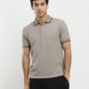 Beige Slim Fit Polo Shirt