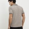 Beige Slim Fit Polo Shirt
