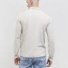 Beige Slim Fit Textured Polo Shirt