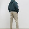Beige Straight Fit Elasticated Trousers