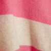 Beige Striped Crew Neck Jumper