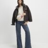 Beige Tipped Detail Jumper