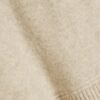 Beige Tipped Hooded Jumper