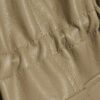 Beige Utility Cinched Waist Jacket