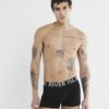 Black 10 Pack Multi Metallic RI Logo Boxers