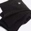 Black 5 Pack Metallic Embroidered RI Socks Black 5 Pack Metallic Embroidered RI Socks