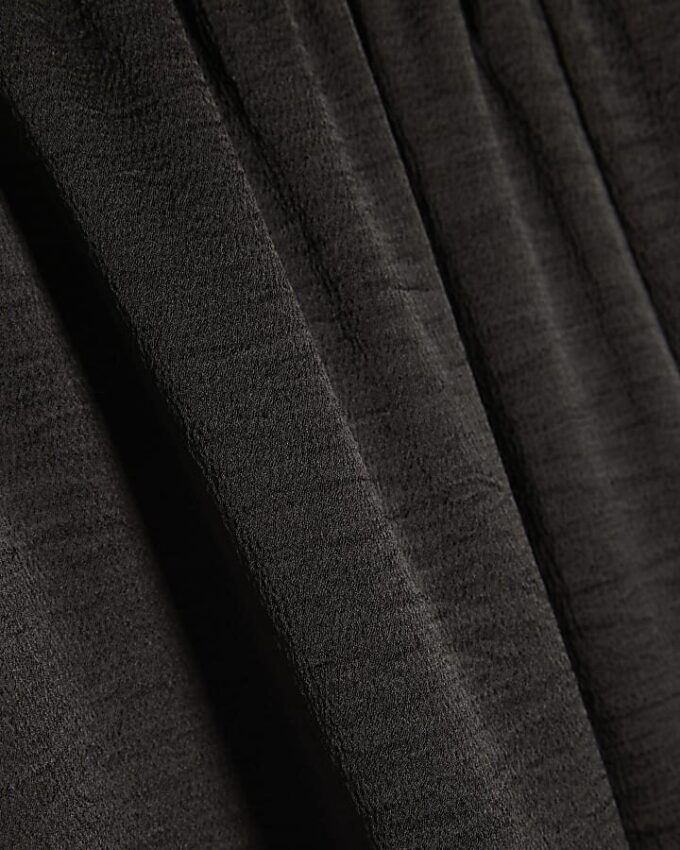 Black Adjustable Balloon Leg Trousers