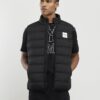 Black Badged Puffer Gilet