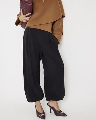 Black Balloon Trousers