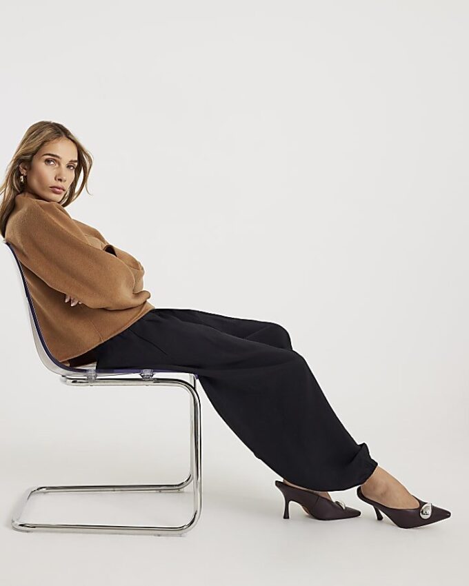 Black Balloon Trousers