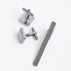 Black Bobble Cufflink Set