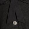 Black Bow Detail Shirt Dress
