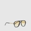 Black Chain Temple Navigator Sunglasses