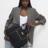 Black Charm Jacquard Monogram Holdall Bag