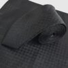 Black Checkerboard Tie Set